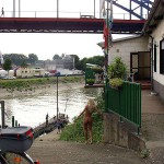 In a yachting club and on a yacht