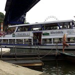 In a yachting club and on a yacht