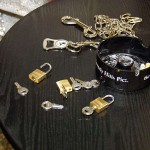 Bondage in a sex shop