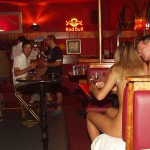 In a discothek in Croatia