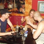 In a discothek in Croatia