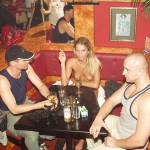 In a discothek in Croatia