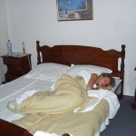 In Croatia breakfast at the hotel