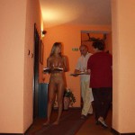 In Croatia breakfast at the hotel