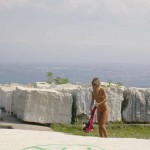 In Croatia breakfast at the hotel