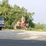 In Croatia breakfast at the hotel