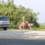 In Croatia breakfast at the hotel