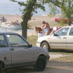 In Croatia stealing the towel