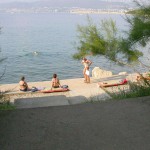 In Croatia stealing the towel