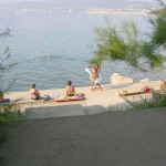 In Croatia stealing the towel