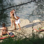 In Croatia stealing the towel