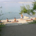 In Croatia stealing the towel