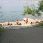 In Croatia stealing the towel