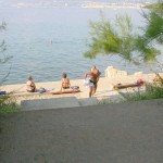 In Croatia stealing the towel