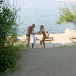 In Croatia stealing the towel