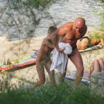 In Croatia stealing the towel