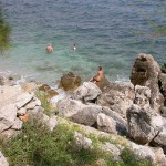 In Croatia at the beach