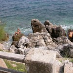 In Croatia at the beach