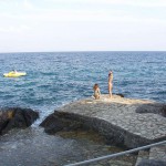 In Croatia at the beach