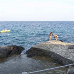 In Croatia at the beach