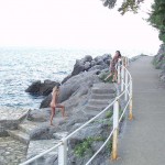 In Croatia at the beach