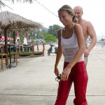 In Croatia at the beach