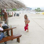 In Croatia at the beach