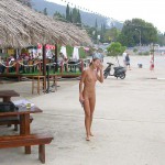 In Croatia at the beach