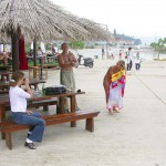 In Croatia at the beach