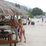 In Croatia at the beach