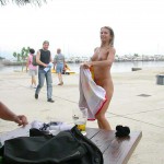 In Croatia at the beach