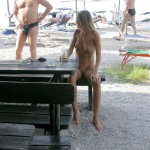 In Croatia at the beach