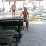 In Croatia at the beach