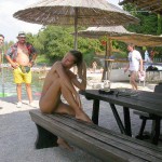 In Croatia at the beach