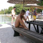 In Croatia at the beach