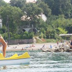 In Croatia at the beach