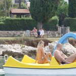 In Croatia at the beach