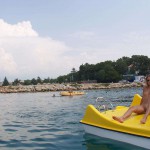 In Croatia at the beach