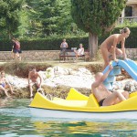 In Croatia at the beach