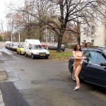 In a drugstore and later