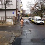 In a drugstore and later