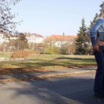 On the streets of Prague