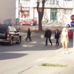 On the streets of Prague