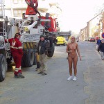 On the streets of Prague