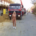 On the streets of Prague