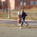 On the streets of Prague