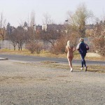 On the streets of Prague