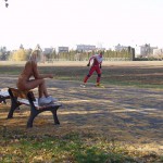 On the streets of Prague