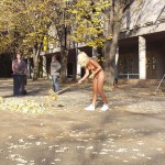 On the streets of Prague