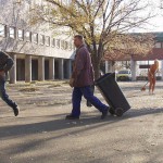 On the streets of Prague